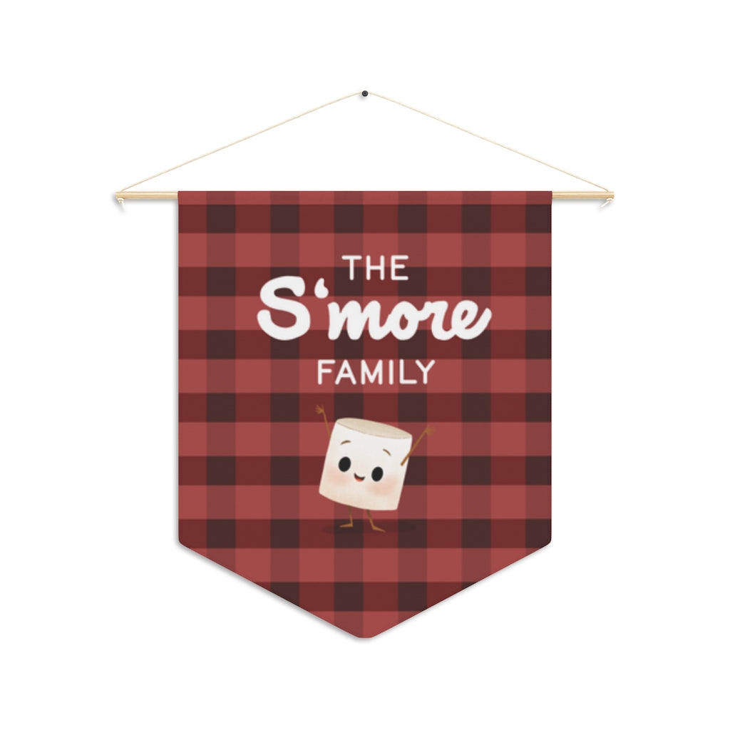 S'more Family Red Pennant